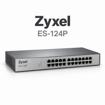 Zyxel ES-124P коммутатор Zyxel ES-124P коммутатор