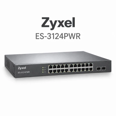 Zyxel ES-3124PWR коммутатор