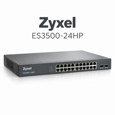 Zyxel ES3500-24HP коммутатор Zyxel ES3500-24HP коммутатор