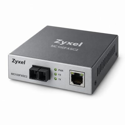 Сетевое оборудование Zyxel MC100FXSC2 Сетевое оборудование Zyxel MC100FXSC2
