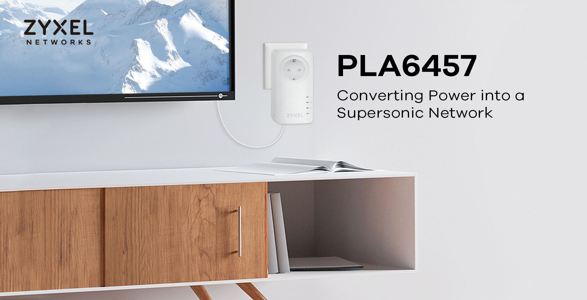Адаптер Powerline PLA6457 от Zyxel